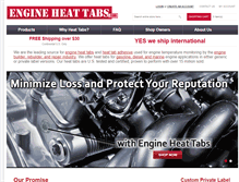 Tablet Screenshot of engineheattabs.com